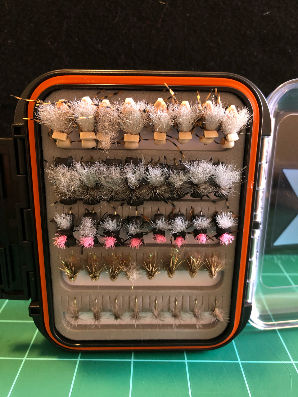 NMaktima Fly Fishing Assorted Dry Fly Box