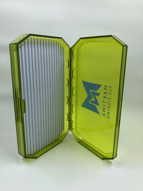 NMaktima Logo-ed Ridge Foam Fly Box