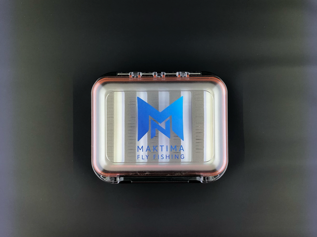 NMaktima Fly Fishing Logo Double Sided Waterproof Fly Box
