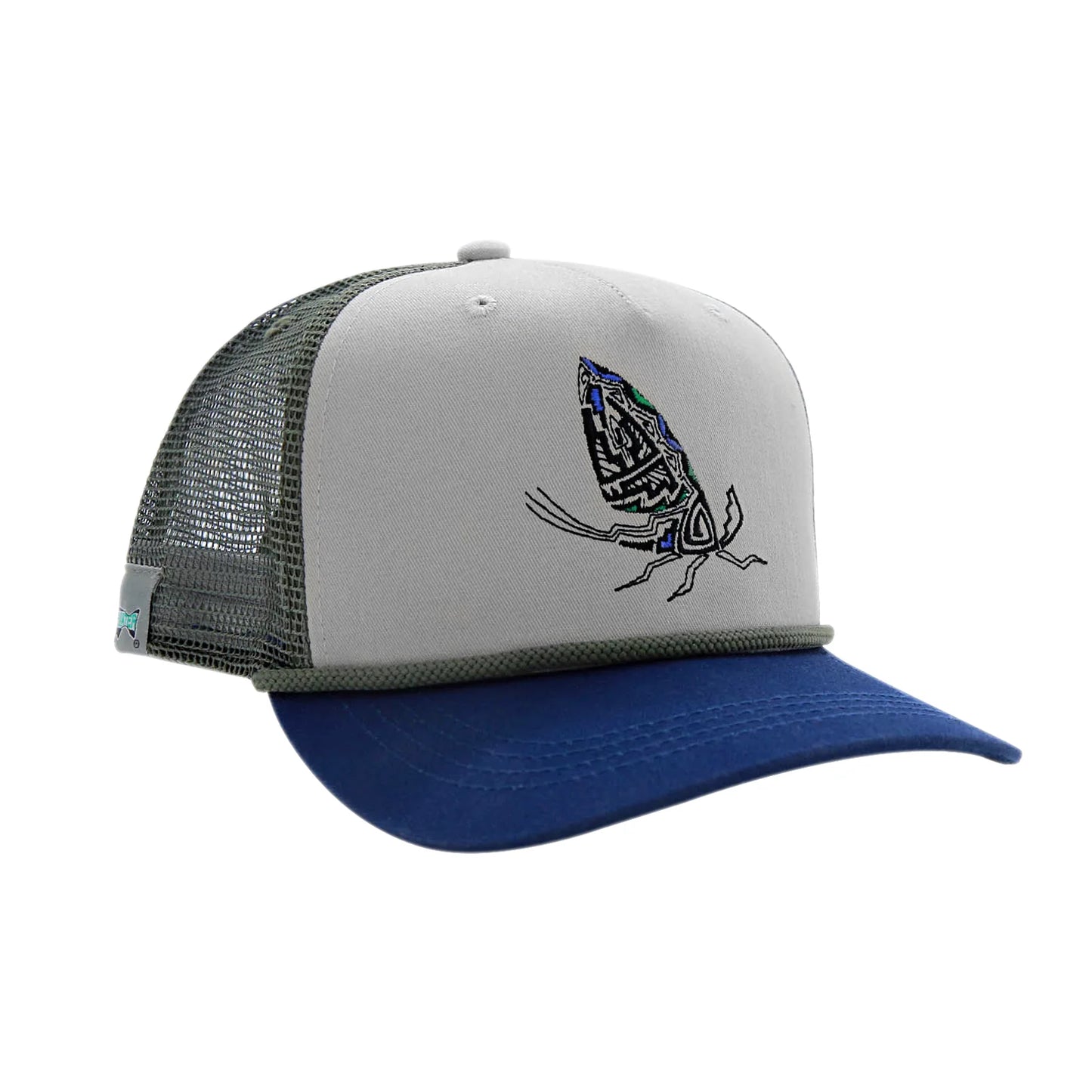 Pueblo Pottery Mayfly 5 Panel Hat - Rep Your Water Collab Series