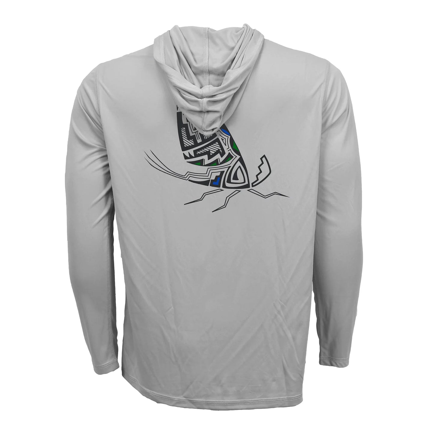 Pueblo Pottery Mayfly Adult Eco50 Sun Hoody - Rep Your Water Collab Series