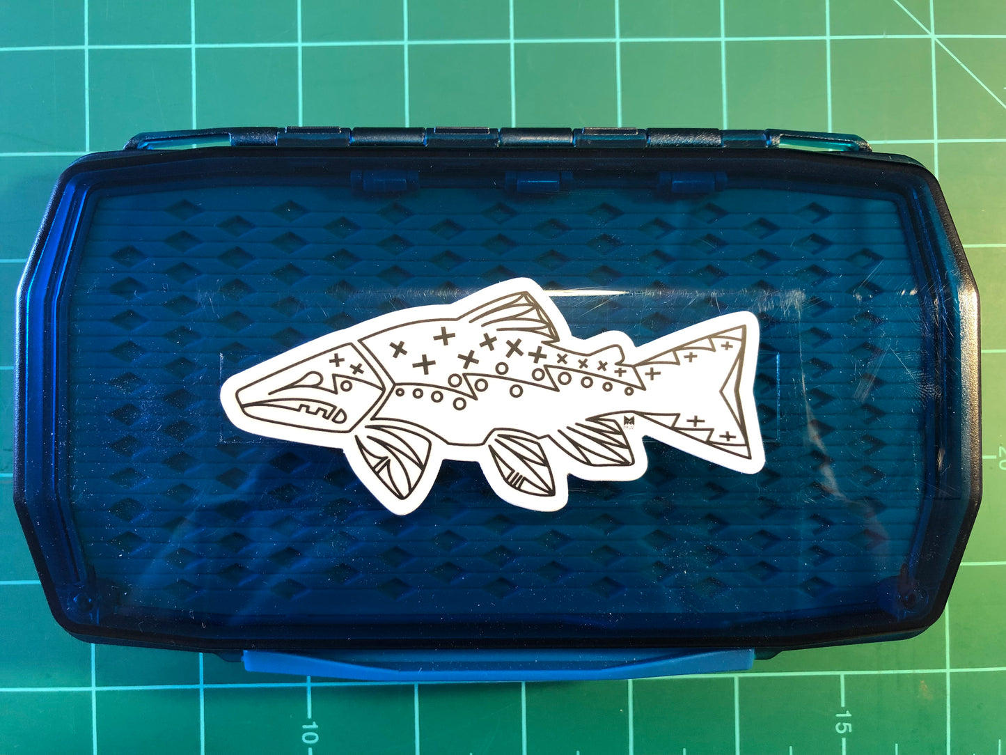 Warrior Brown Trout - Pueblo Motiff