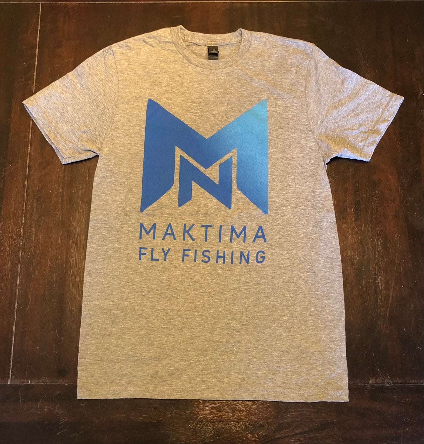 NMaktima Fly Fishing logo short sleeve t-shirt