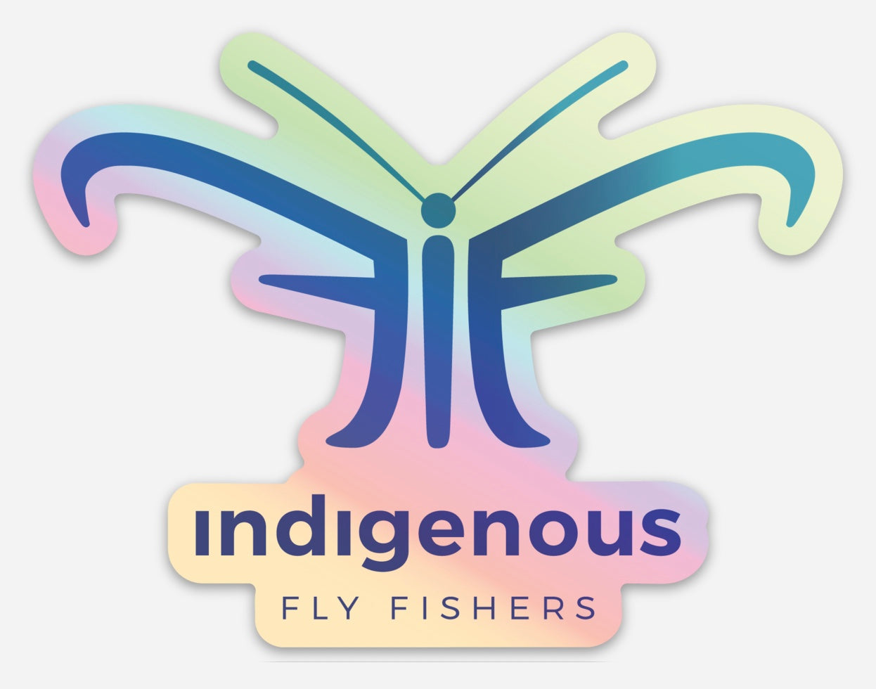 Indigenous Fly Fishers Logo stickers – nmaktimaflyfishing