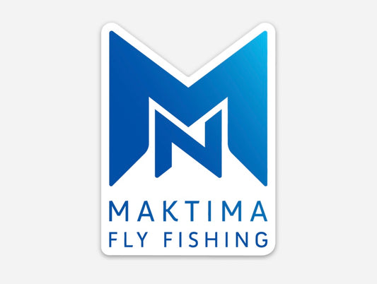 NMaktima Fly Fishing Logo Stickers